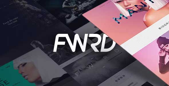 FWRD  Music Band & Musician WordPress Theme