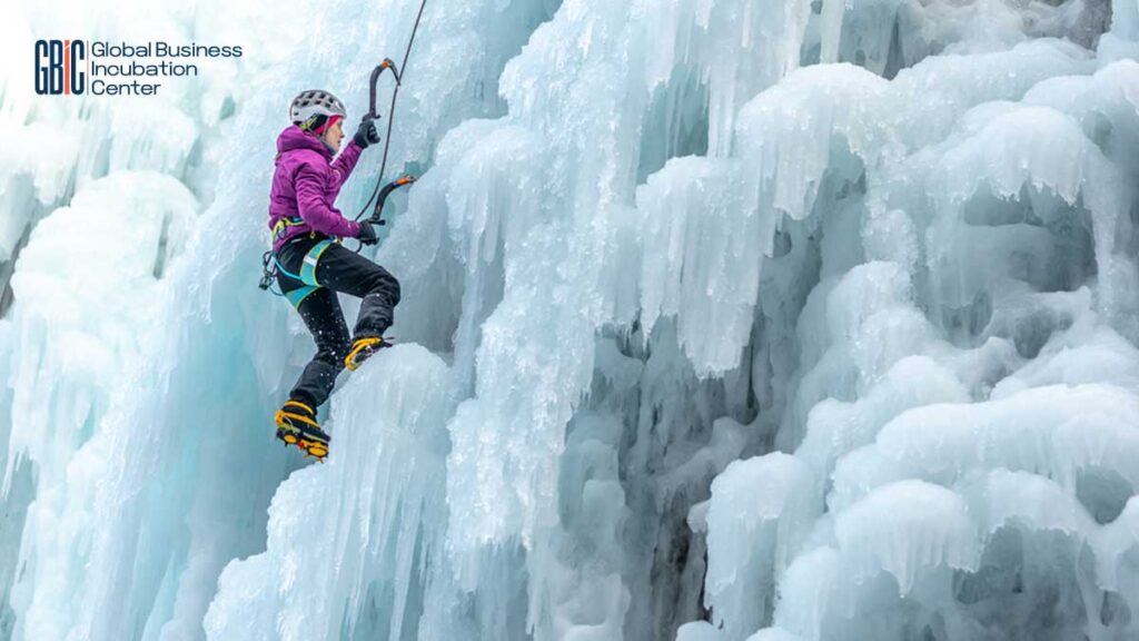 Ice climbing